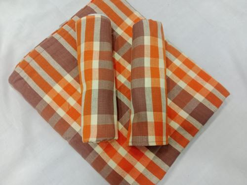 BEDSHEET PLAIN 90X108 2PILLOW COVER